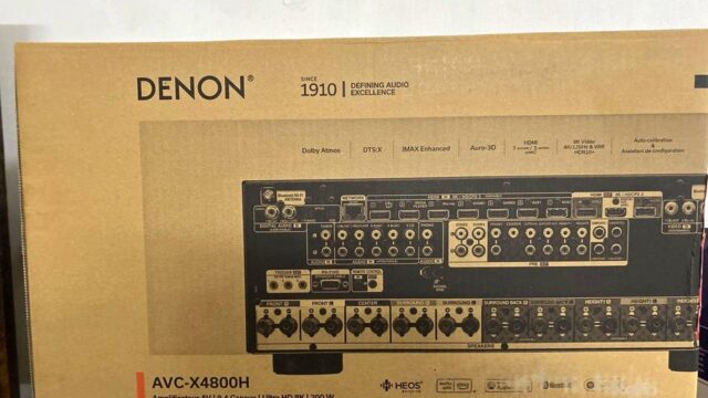 Denon AVC-X4800h – 9.4CH AV Receiver