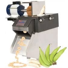 Electric Automatic Banana slicer, Voltage : 110V, 220V, Color : Black, Grey